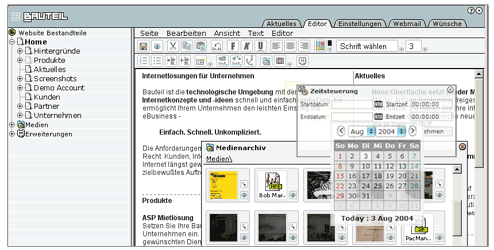Klare Benutzerfhrung im Bauteil-Editor von Netzteil.